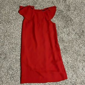 Red Banana Republic shift dress